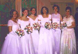 Just the girls...the debutantes.