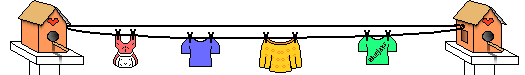 Birdhouse
Clothesline Rule