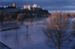 Castilo de Escalona, sobre el rio Alberche.
