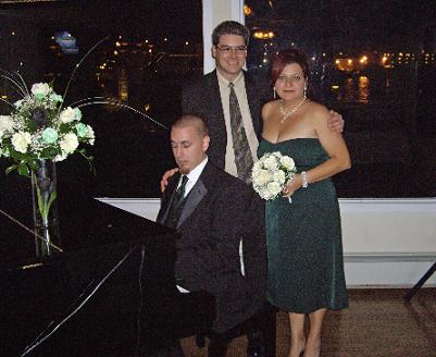 Josh at the Piano, Sheldon and Angie