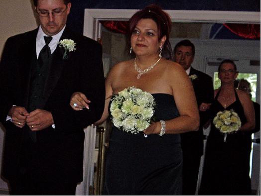 Usher and Bridesmaid (Angie)