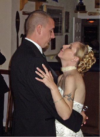 The Married Couple's First Dance