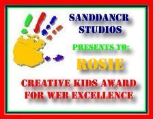 Sand Dancer Award to Rosie