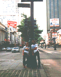 Bourbon Street, Louisanna, Travel to Walt Disney World, Florida, Road Trip