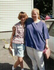 My niece, Amanda, and I