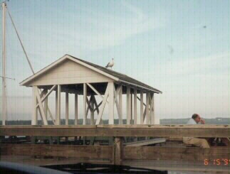 The docks in Castine