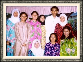 Raya at Halina's house