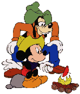 Mickey and Goofy