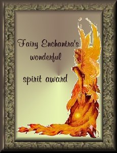 Fairy Enchantra's wonderful spirit award!