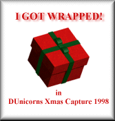 I got wrapped!