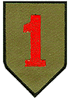 big red one patch