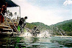 Splash-down