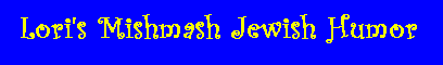 Lori's Mishmash Jewish Humor Collection