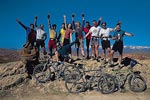 Bikers at Jbel Sahro