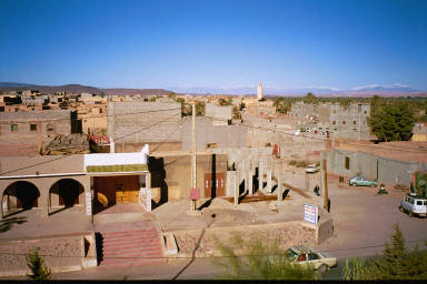 View from Hotel La Vallee in Ouarzazate