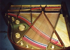 rebuilt grand piano, George Brown College, 1998