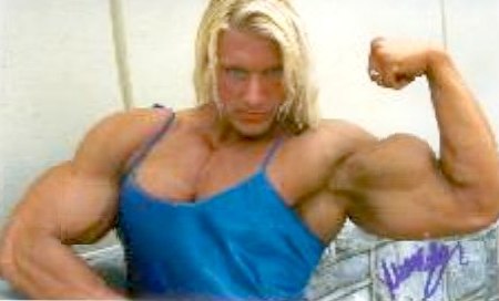 Maria Shows her Guns