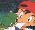 Caterpie's cool! Why's Misty so afraid of him?