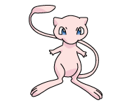 Mew in his normal pose