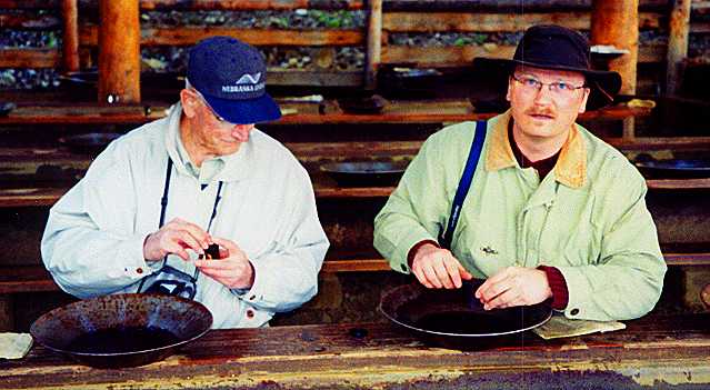 gold panning