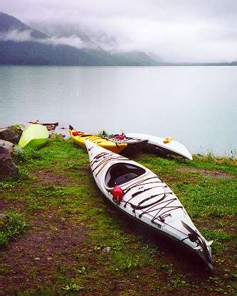 Chilkoot Lake kiyaks