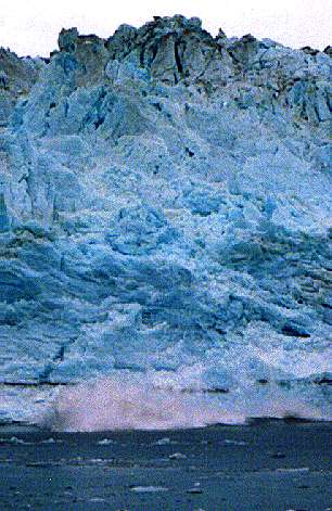 Hubbard Glacier calving