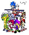 Knuckles Chaotix characters