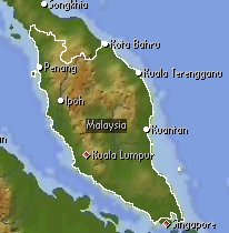 Malaya, being the Western half of Malaysia