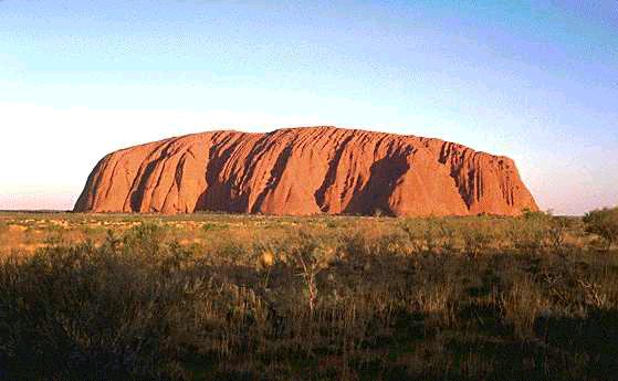 Ayers Rock, Northern Territory, Australia (38k)