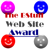 The BStuff Web Site Award