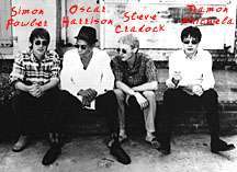 all band members seated