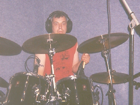 Paul in the studio