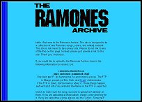 The Ramones Archive