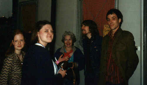 outside the dressing room