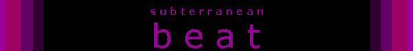 subterranean beat - offical band website / distribution