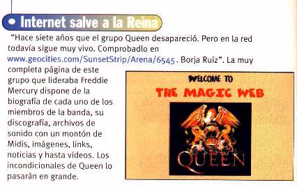 Comentario de la revista WEB