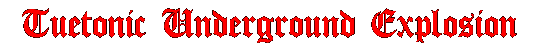 Tuetonic Grindcore Explosion