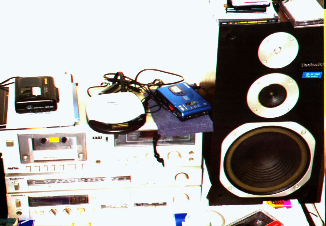 The sound system we had in Leicester. Bass. Bass. Good. Yes.