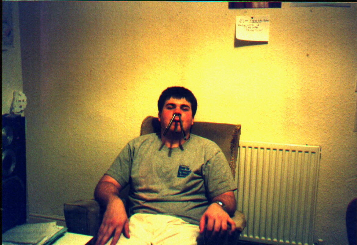 No, I didn't just take a picture, Elder Griffith - March '99
