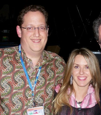 Liz with Jeff Pulver