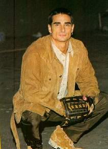 Kevin and his glove!