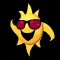 An extremely highly-elated sun