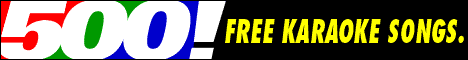 karaoke banner logo
