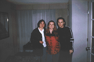 Meeting fans