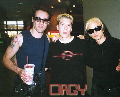At the Mall of America with Orgy