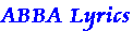 ABBA Lyrics