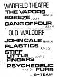 Flyer of the tour