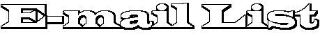E-mail List