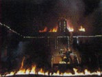 YMO go up into flames