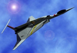 Nave do Esquadro Ultra que se dividia em trs: Alfa, Beta e Super Gama